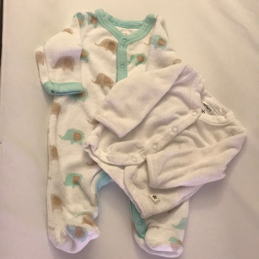 Terry Cloth newborn onesie and sweater ONE DAY LEFT!